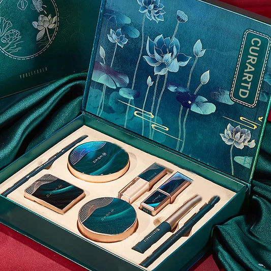 🔥Último día 49% de descuento🔥 🌸8 sets de cosméticos Lotus🌸