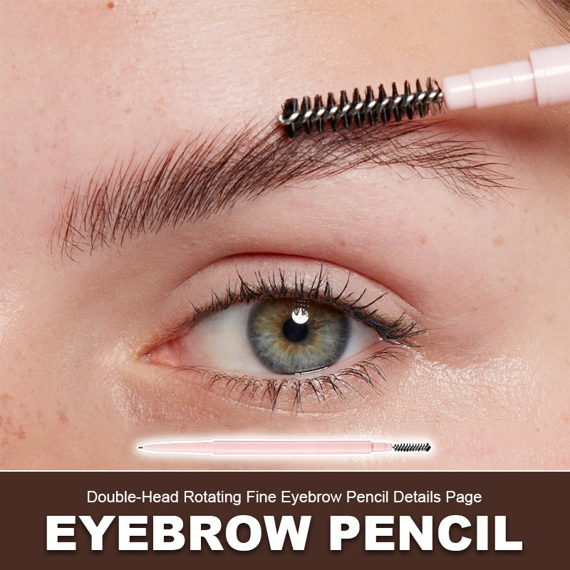 ✨Dubble-Head Rotating Fine Eyebrow Pencil Detaljerad sida✨