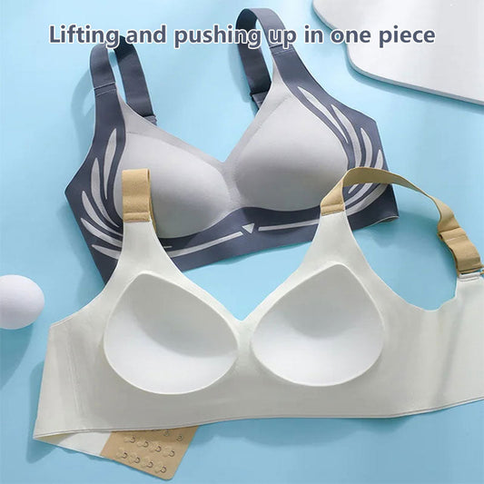 🌸Lyftande Anti-Sagging Trådlöst Push-up Bh🌸(🌸Lifting Anti-Sagging Wireless Push-up Bra🌸)